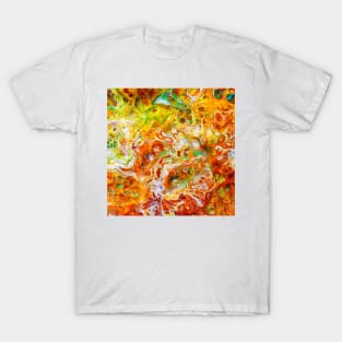 Acrylic Marble Texture T-Shirt